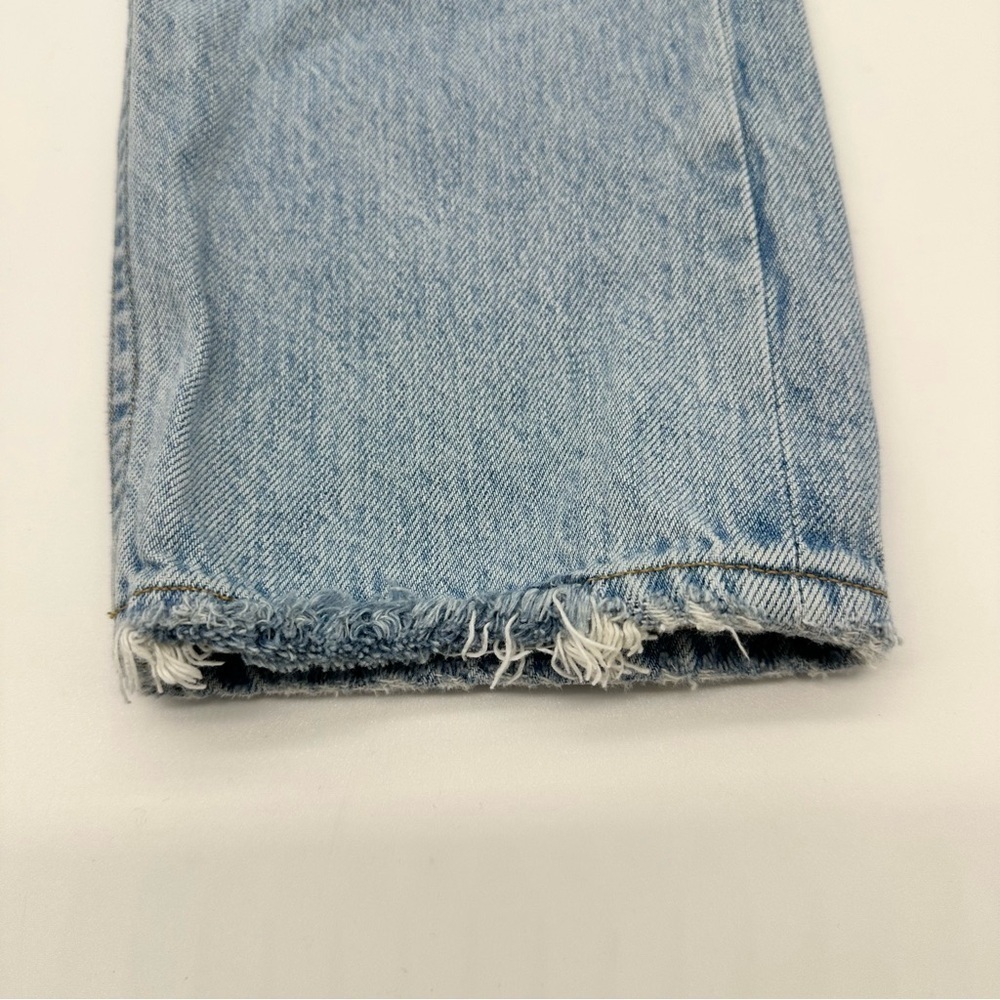 AGOLDE‎ Riley Hi Rise Straight Crop Jean Light Wash Size 25 - Picture 6 of 13